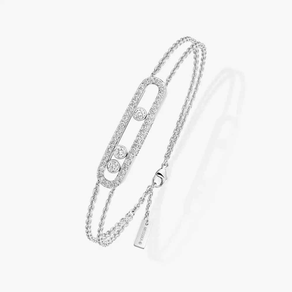 Bracelet Move Classique pavé, grand modèle