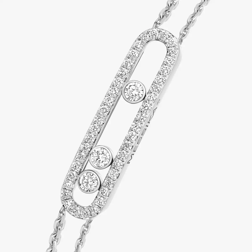 Bracelet Move Classique pavé, grand modèle