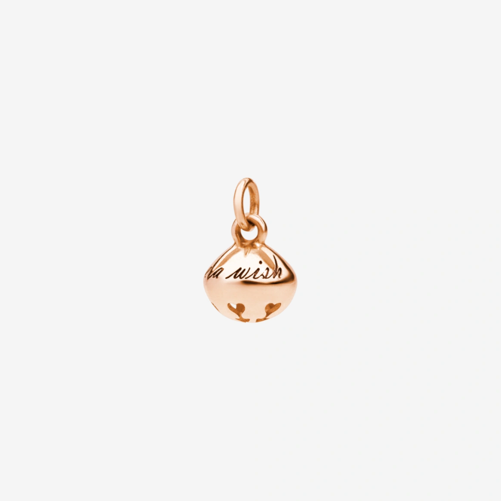 Pendentif Grelot Or Rose