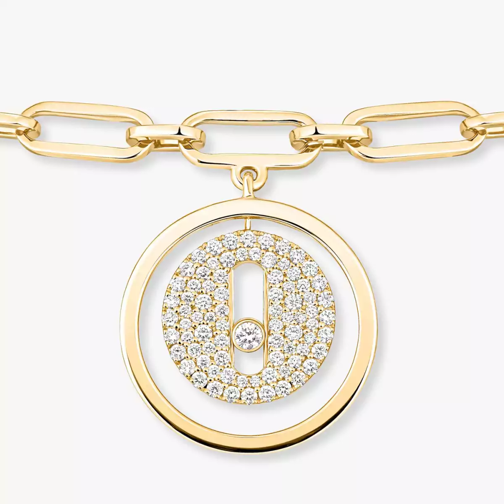 Bracelet de cheville Lucky Move pavé