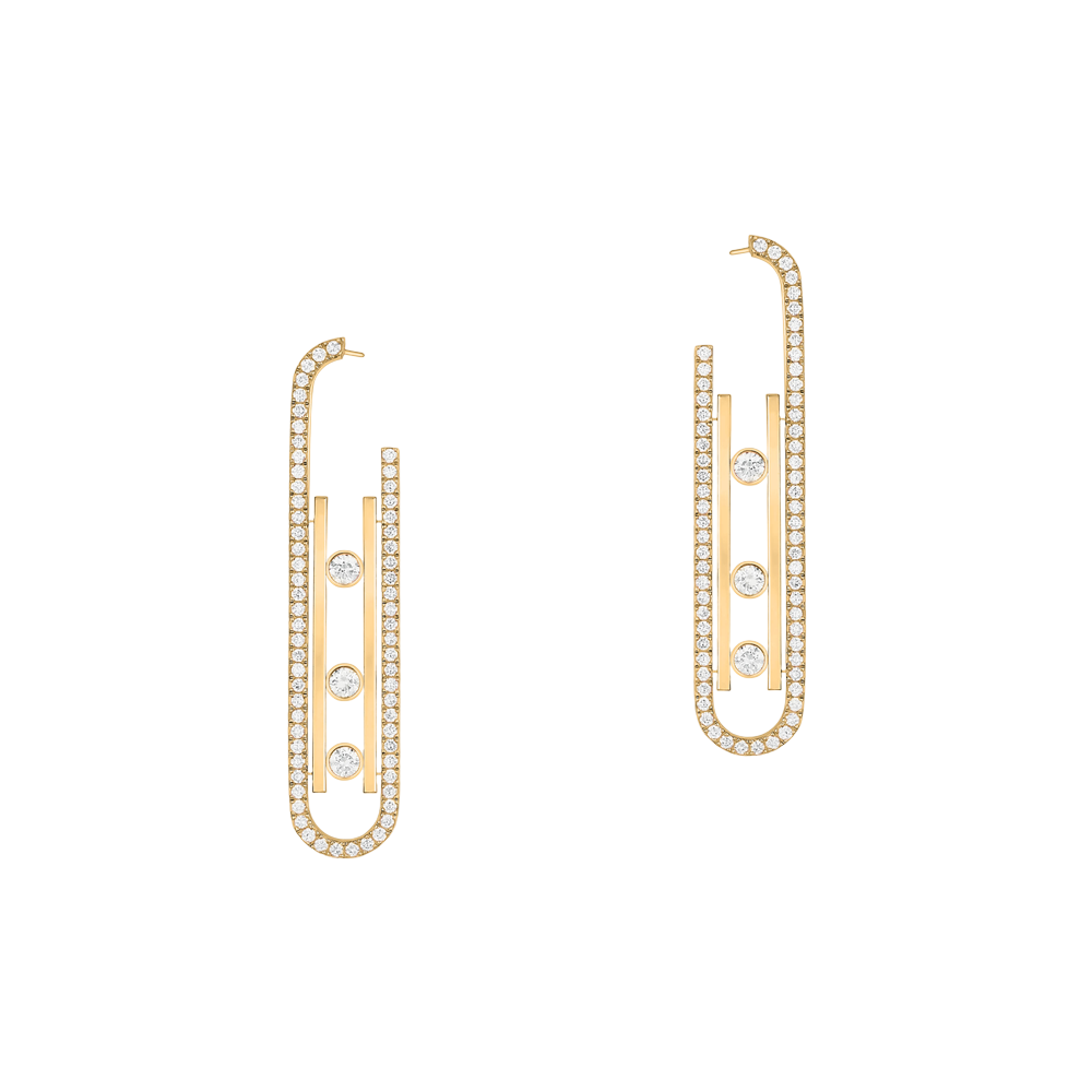 Boucles d'oreilles Move 10th, petit modèle
