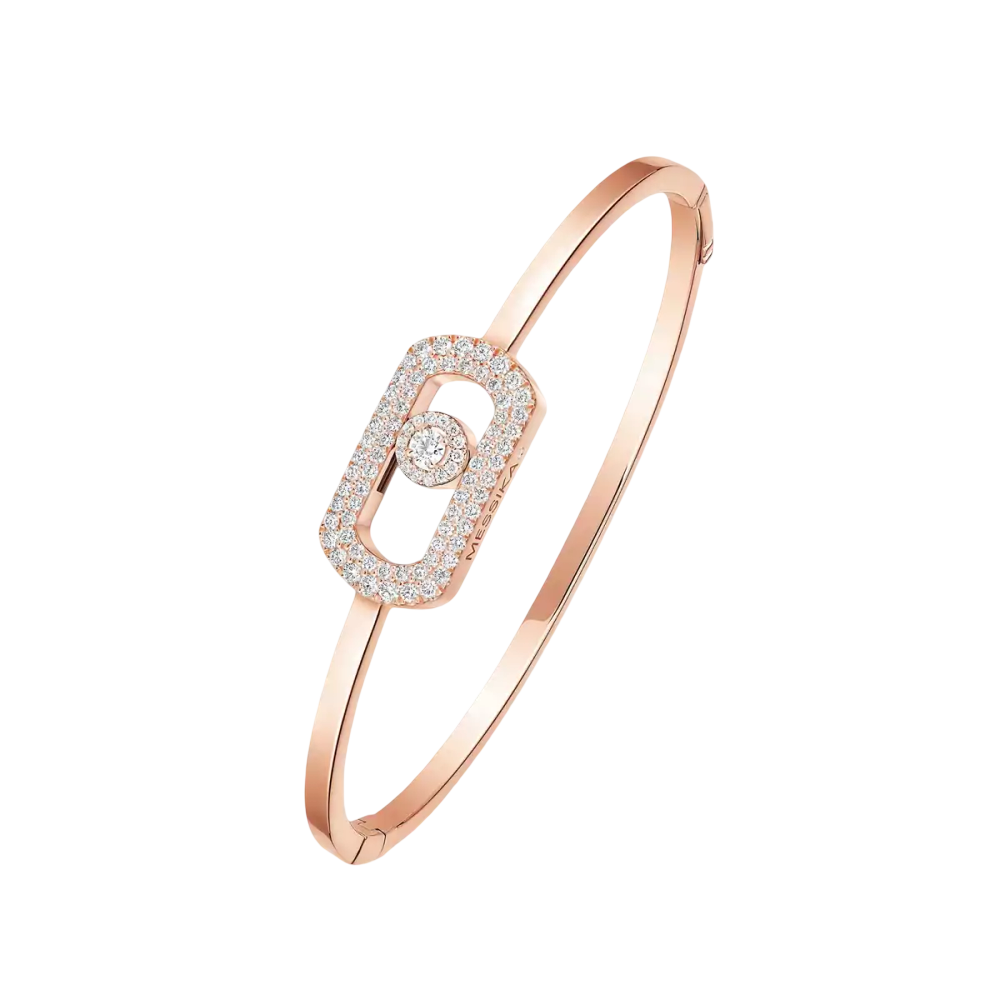 Bracelet jonc So Move pavé