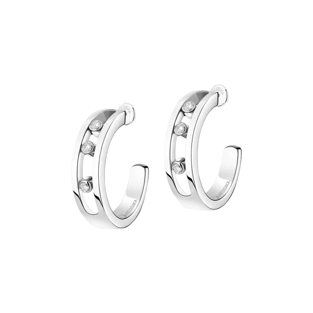 Boucles d'oreilles créoles Move Classique