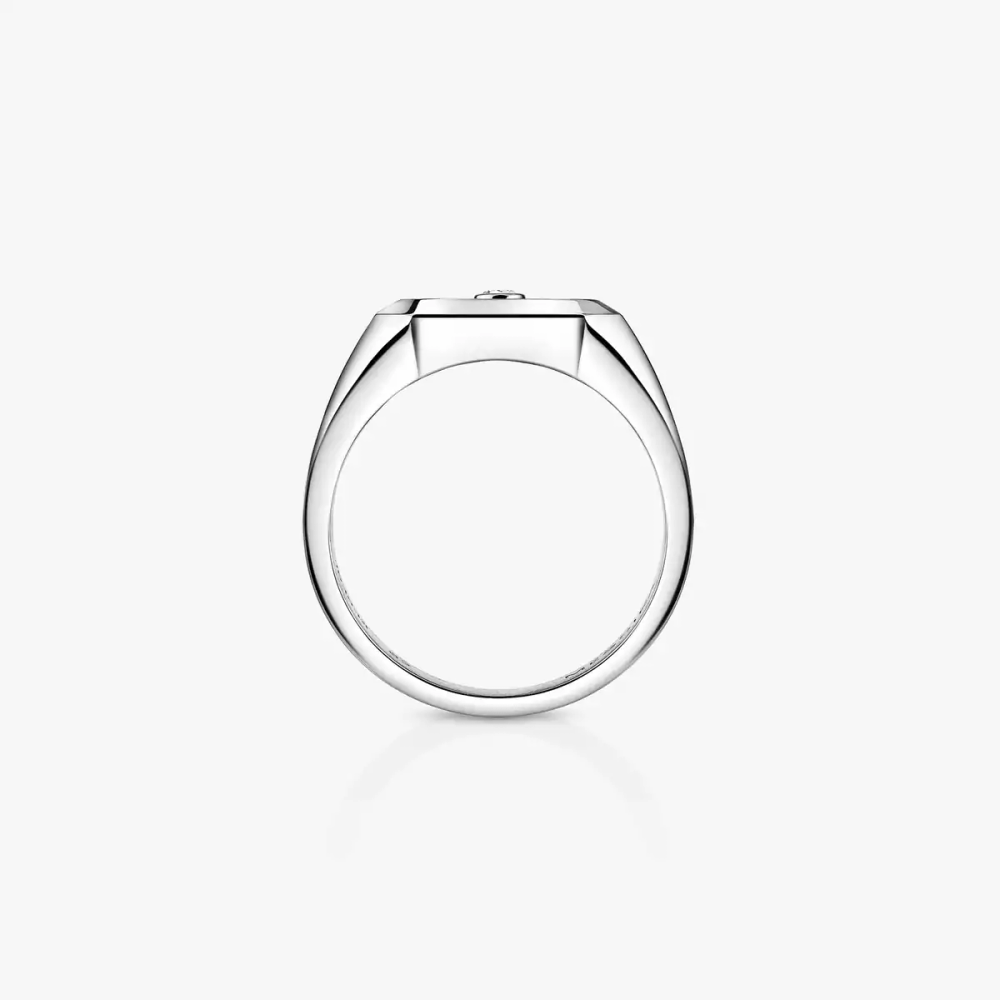 Bague chevalière Move Titanium