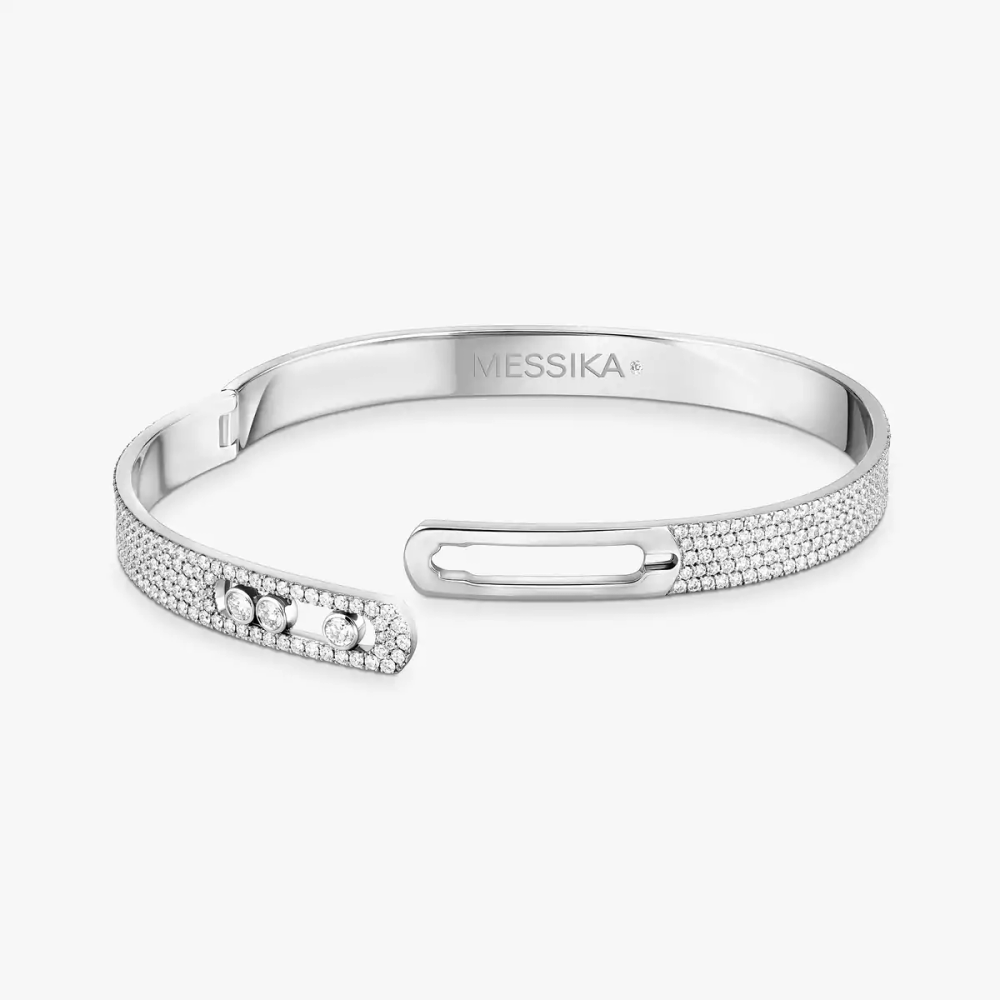 Bracelet Move Noa pavé, moyen modèle