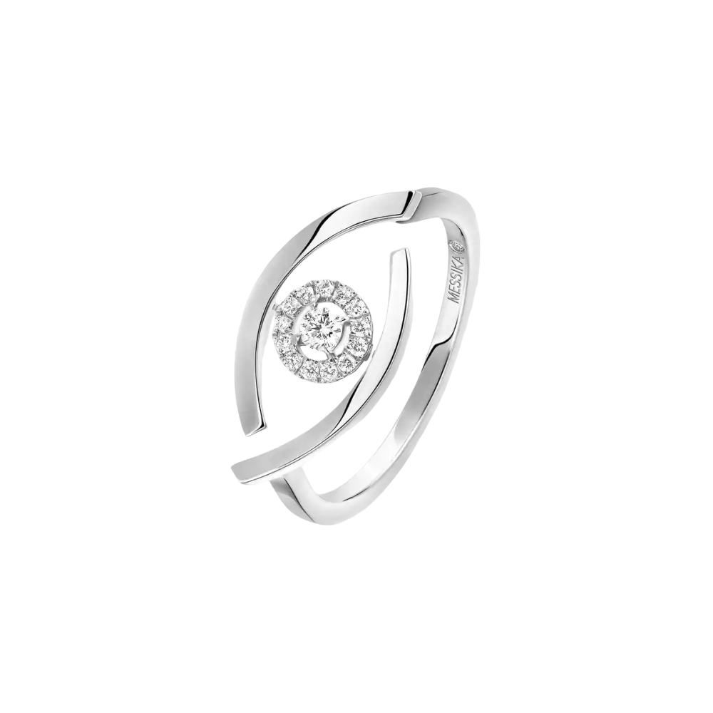 Bague Lucky Eye Bague diamant en or blanc Lucky Eye