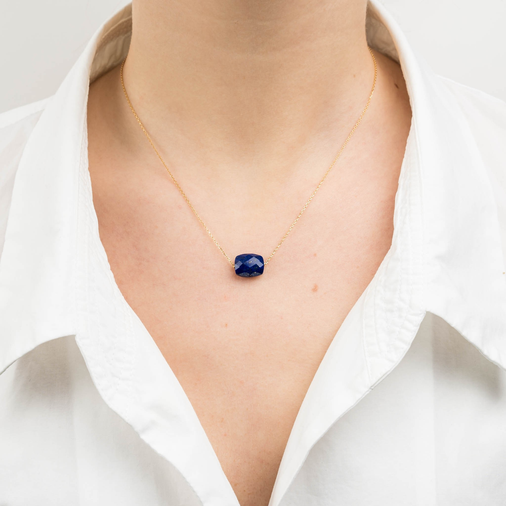Collier, Lapis Lazuli, Or Jaune