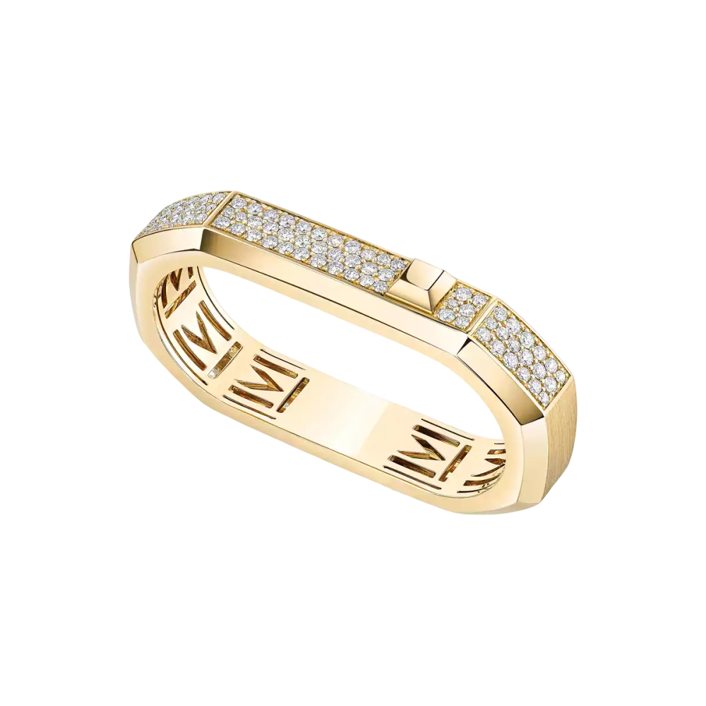 Bague deux doigts Moderniste
