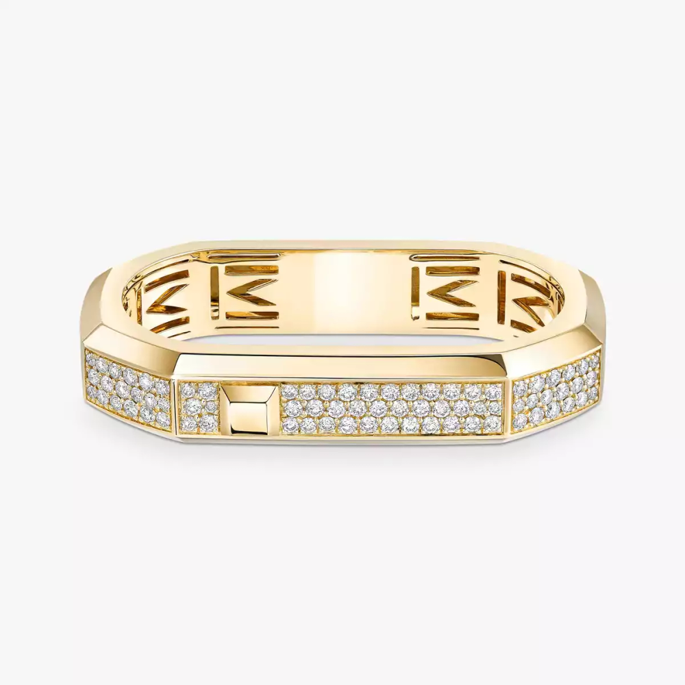 Bague deux doigts Moderniste