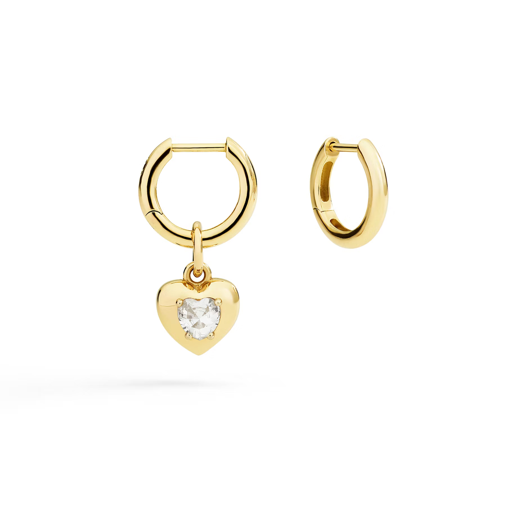 Boucles D’oreille Créoles Essentials Or Jaune