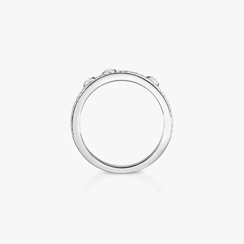 Bague Move Romane pavée, petit modèle