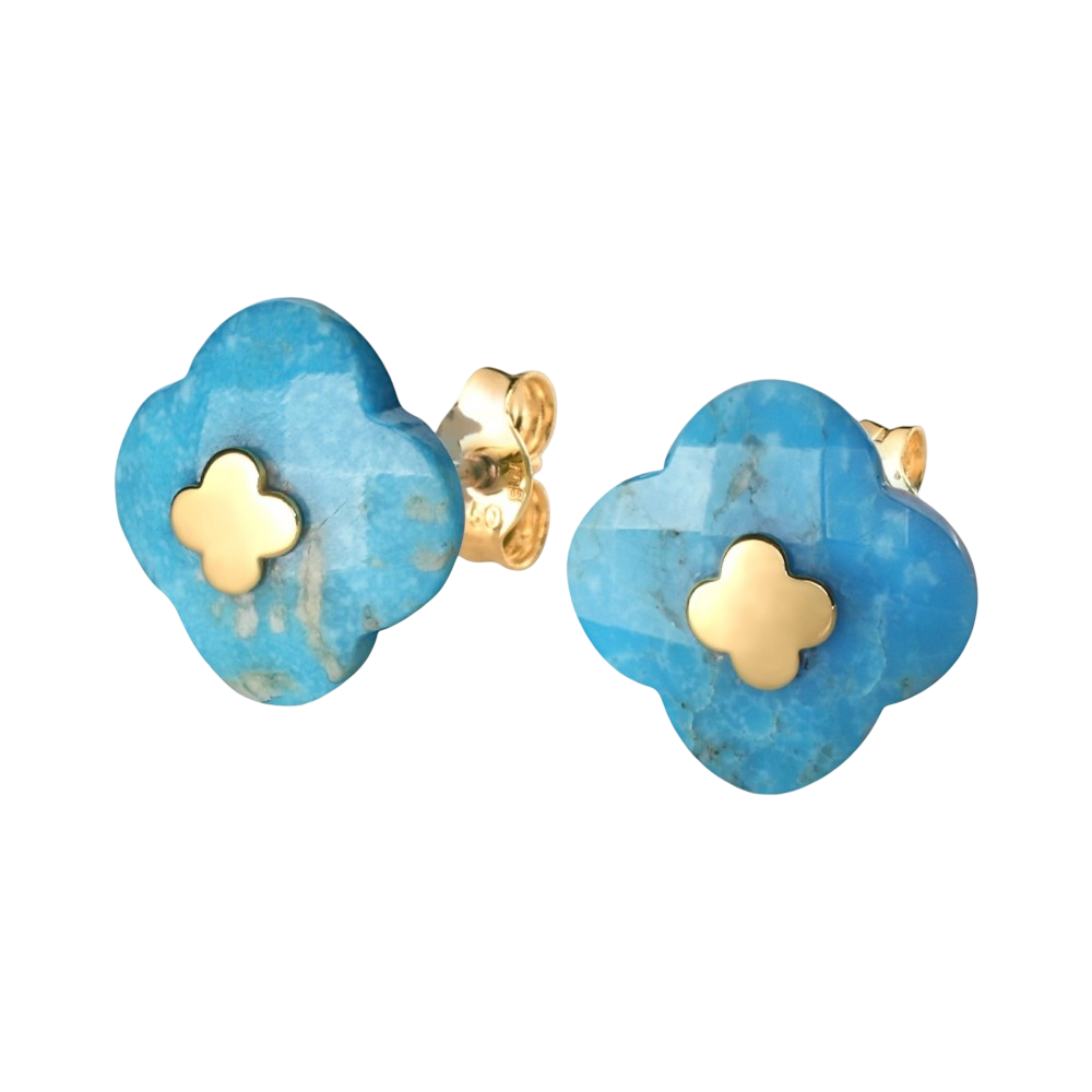 Puces, Turquoise, Or Jaune