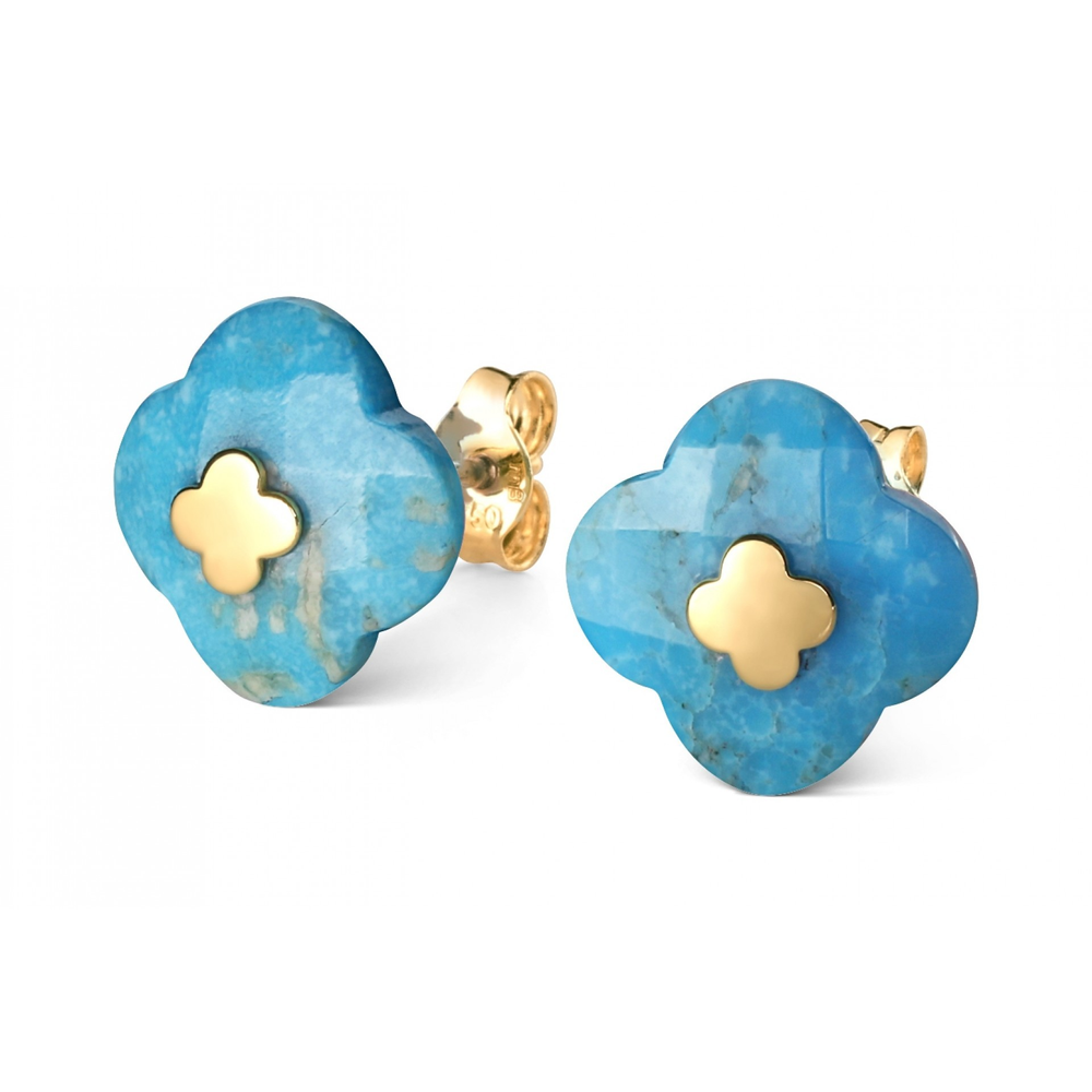 Puces, Turquoise, Or Jaune