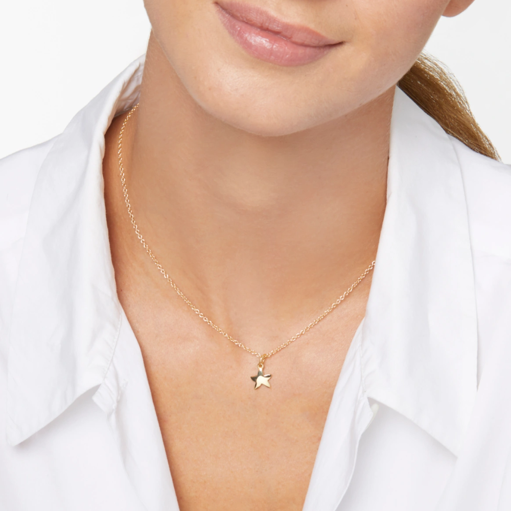 Pendentif Stellina Or Jaune