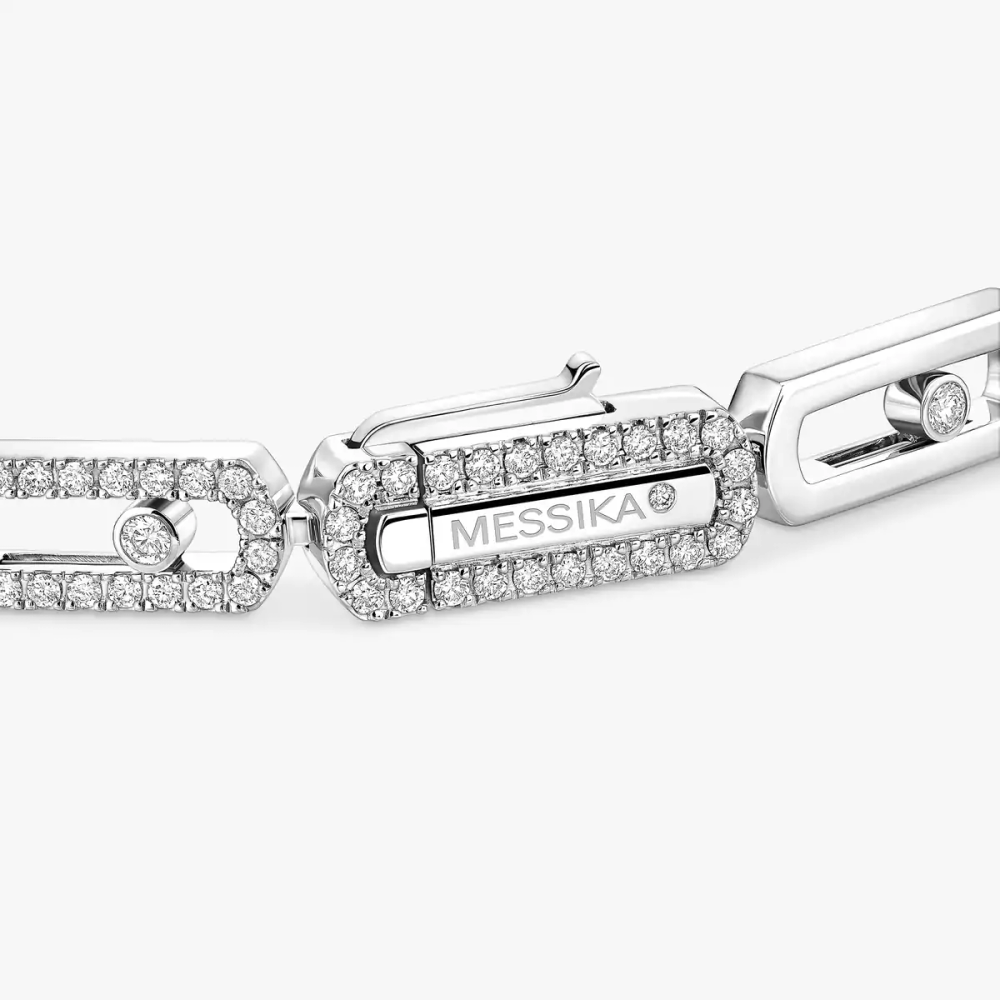Bracelet Imperial Move semi-pavé, petit modèle