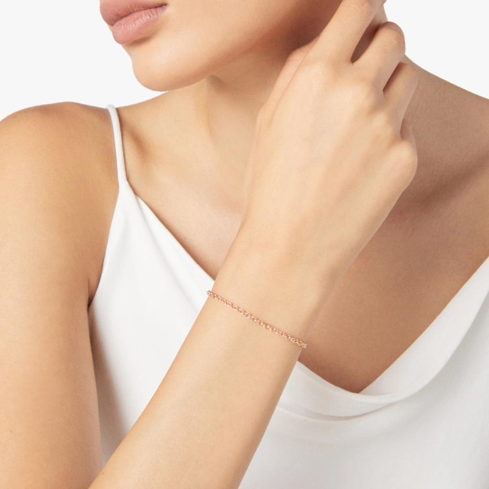 Bracelet Essentials Or Rose