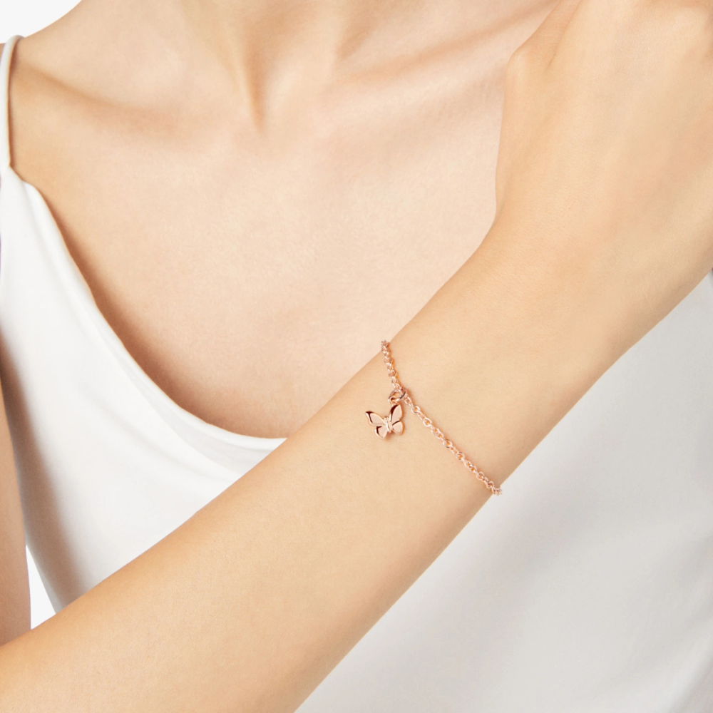 Bracelet Essentials Or Rose
