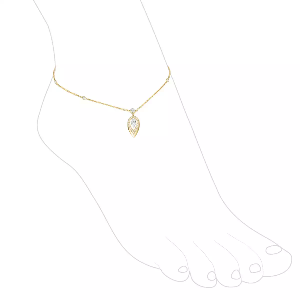 Bracelet de cheville Fiery