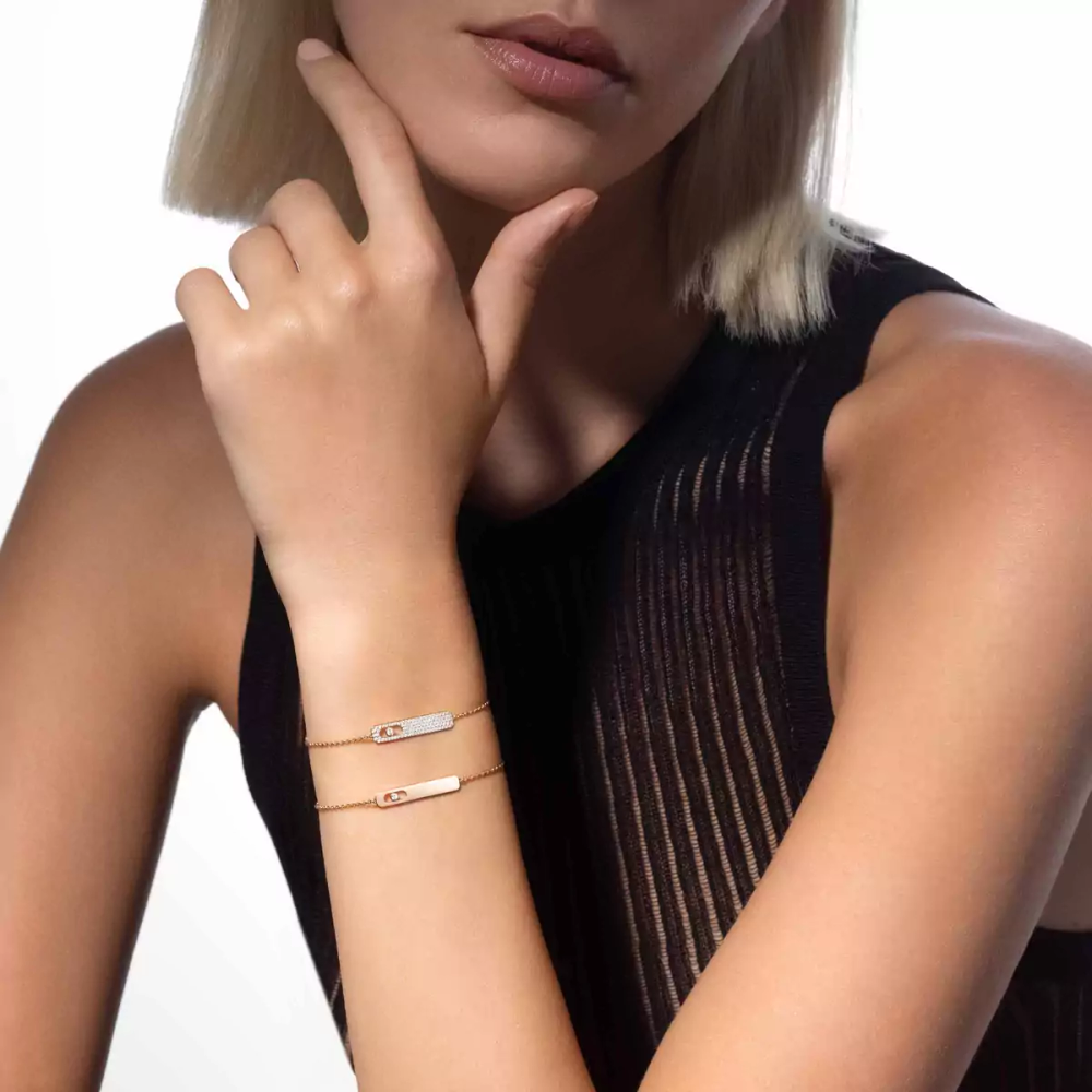 Bracelet My First Diamond Bracelet diamant en or rose My First Diamond