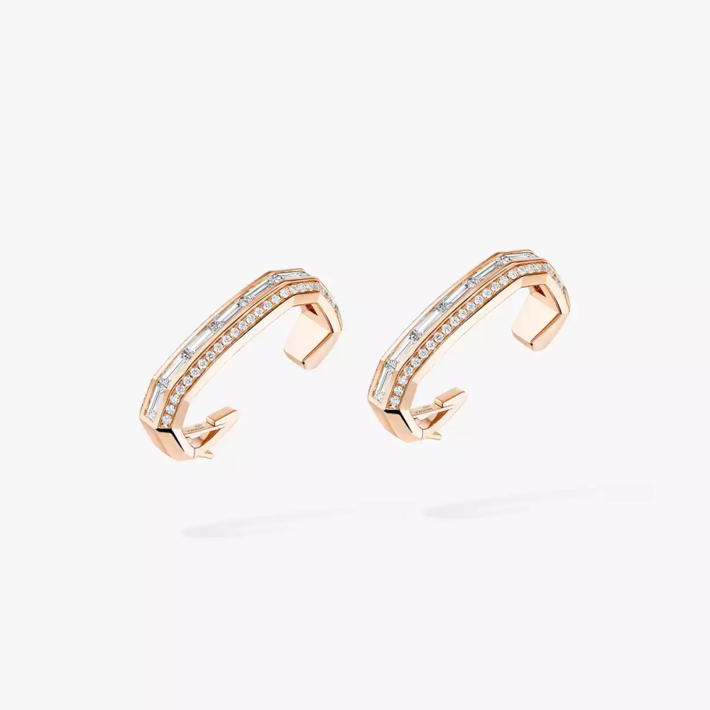 Boucles d'oreilles clips Groove