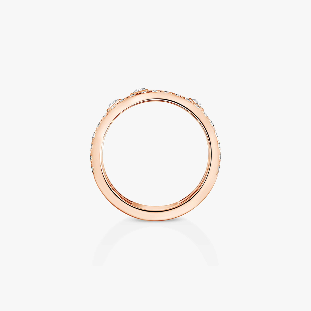 Bague Move Romane semi-pavée, grand modèle
