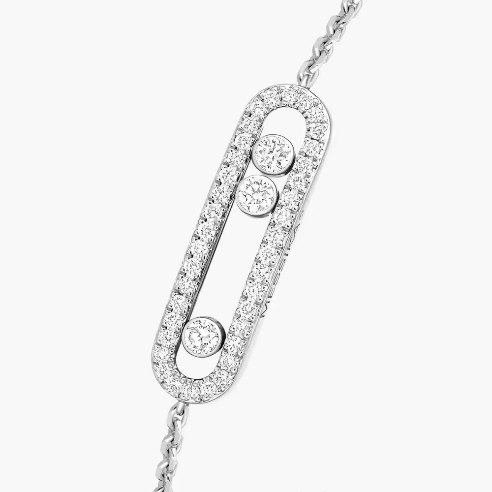 Bracelet Move Classique pavé, petit modèle