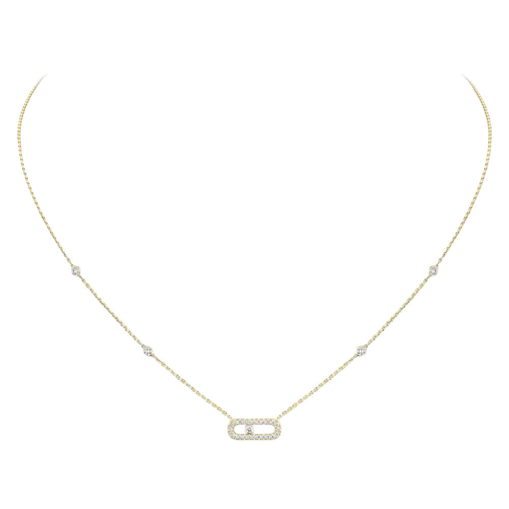 Collier Move Uno pavé