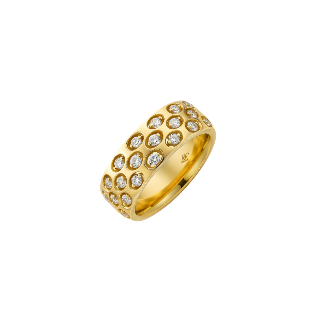 Bague Large Diamants