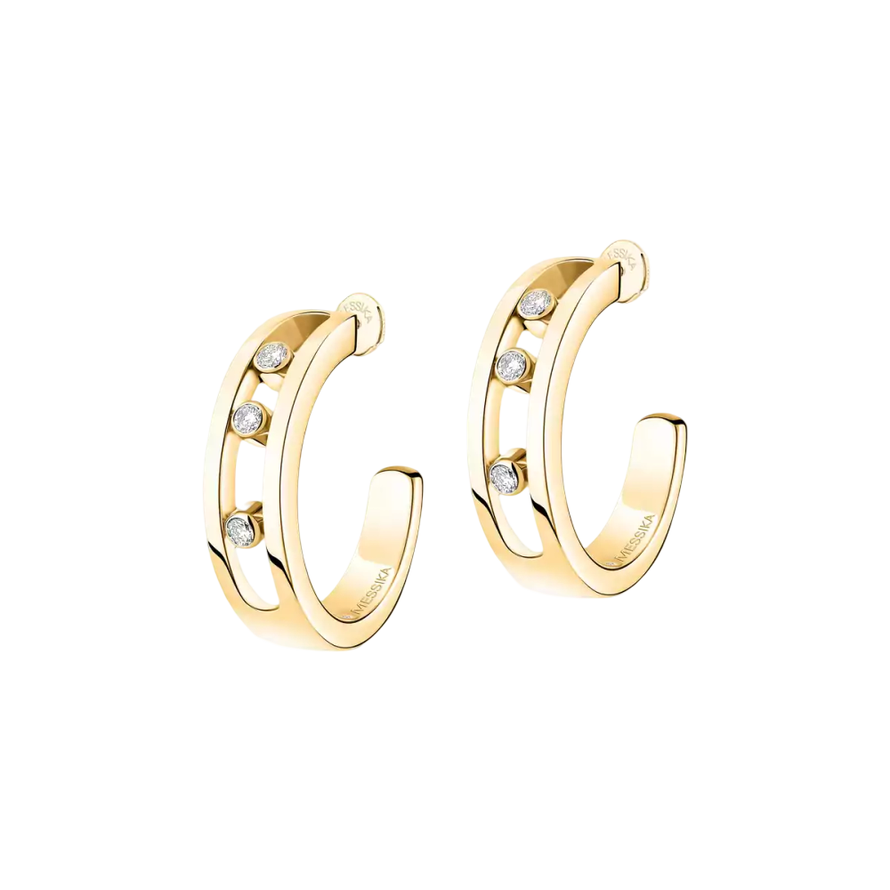 Boucles d'oreilles créoles Move Classique