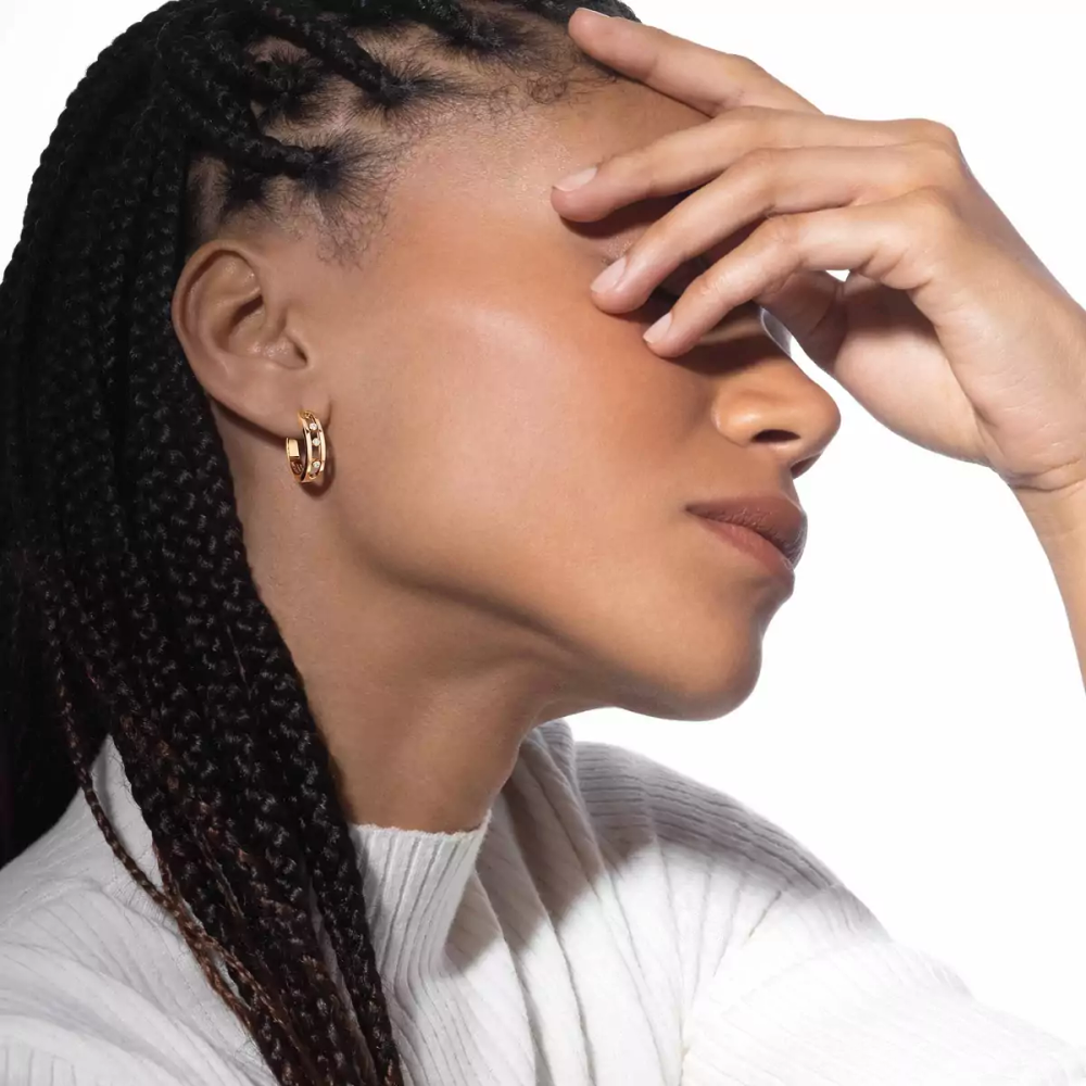 Boucles d'oreilles créoles Move Classique