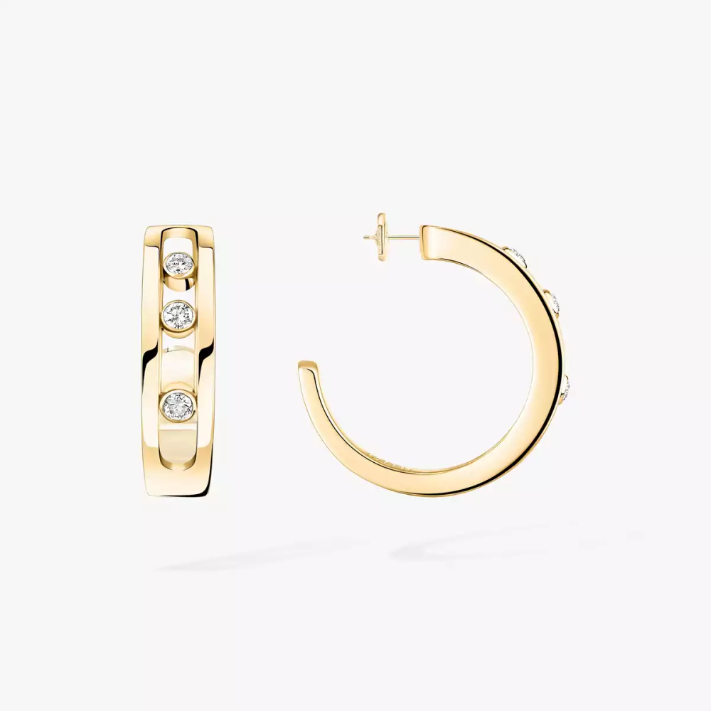 Boucles d'oreilles créoles Move Classique