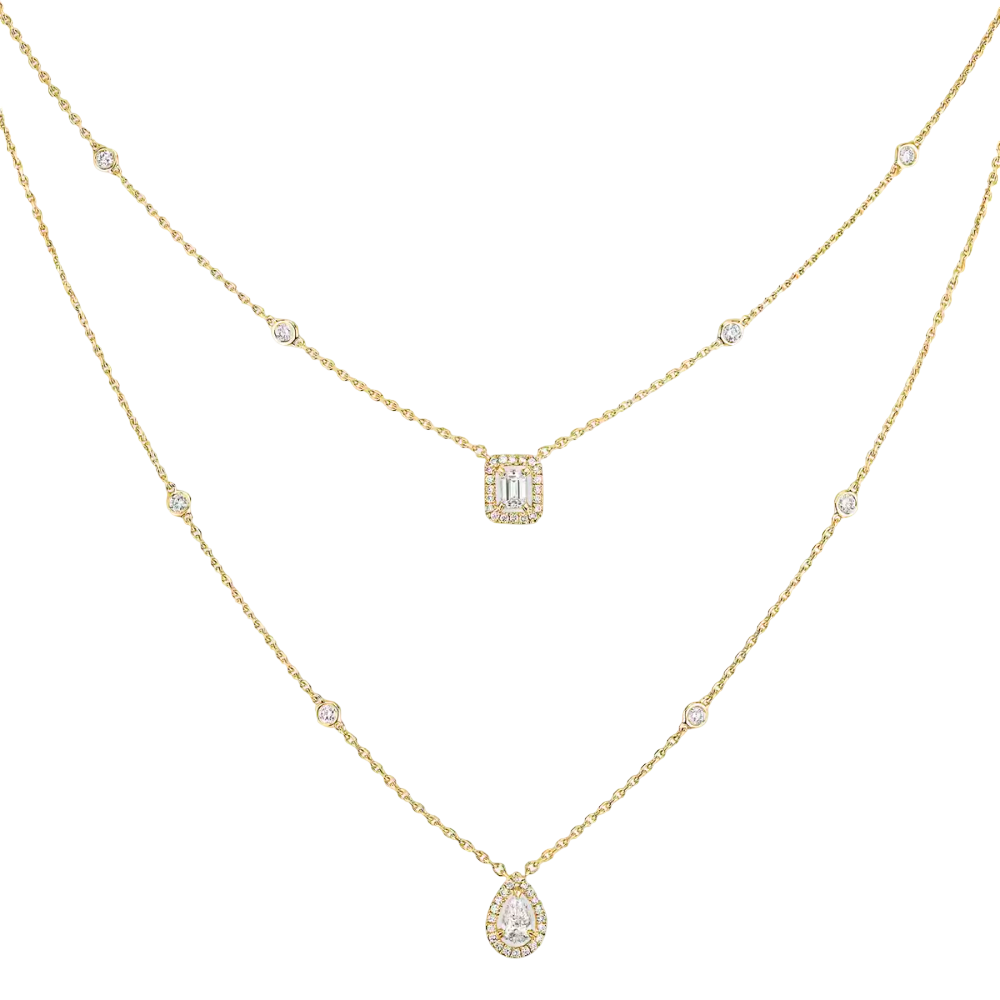 Collier deux rangs My Twin, petit modèle - Bijouterie Aurea｜Morges