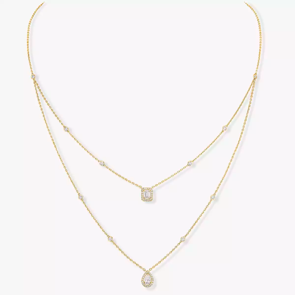 Collier deux rangs My Twin, petit modèle - Bijouterie Aurea｜Morges