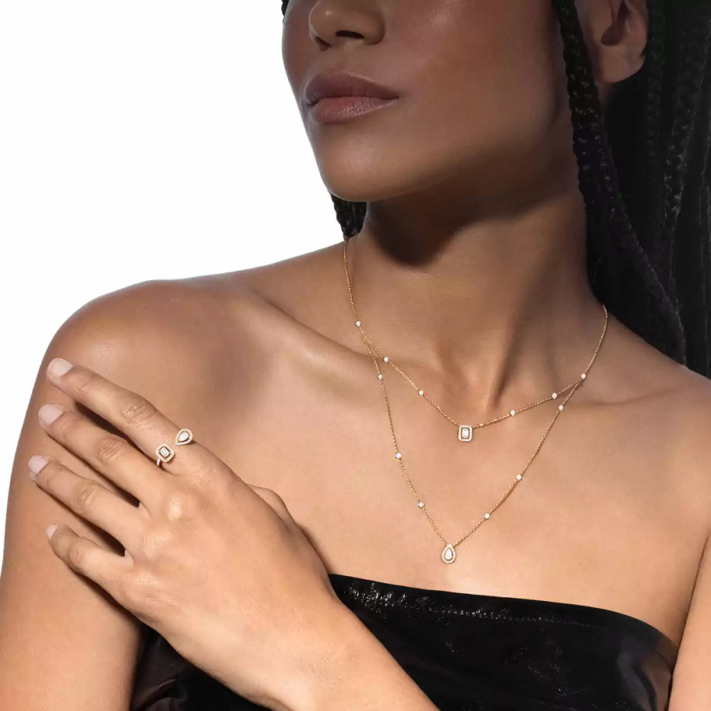 Collier deux rangs My Twin, petit modèle - Bijouterie Aurea｜Morges
