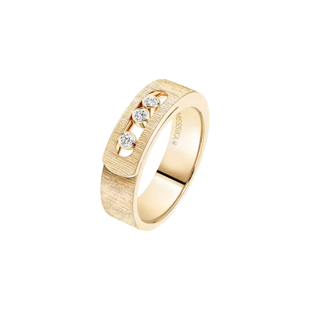 Bague Move Noa ciselée, petit modèle