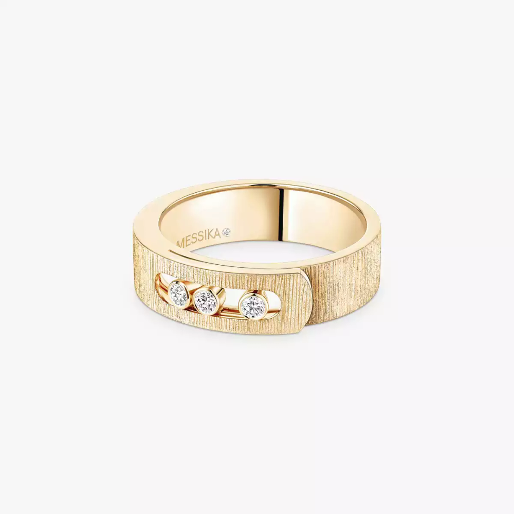Bague Move Noa ciselée, petit modèle