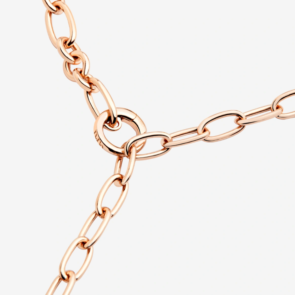 Collier Maillons Ouvrants Argent Doré