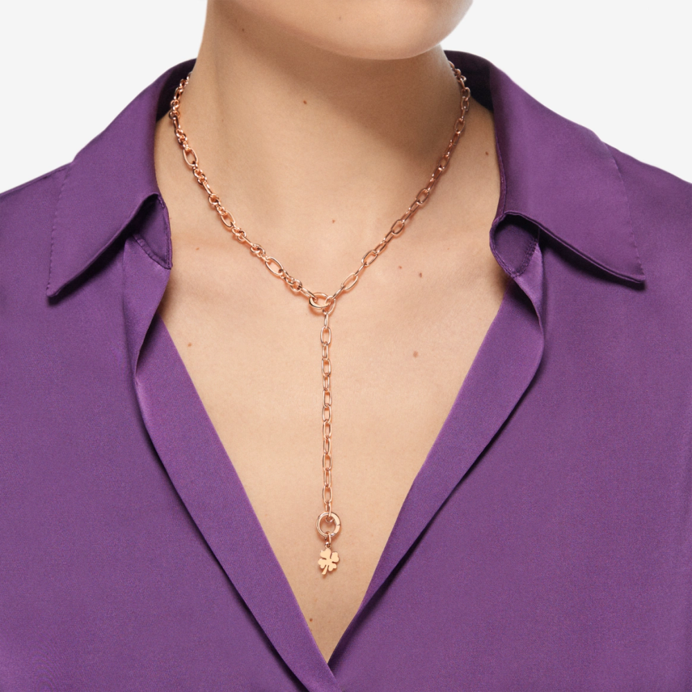 Collier Maillons Ouvrants Argent Doré
