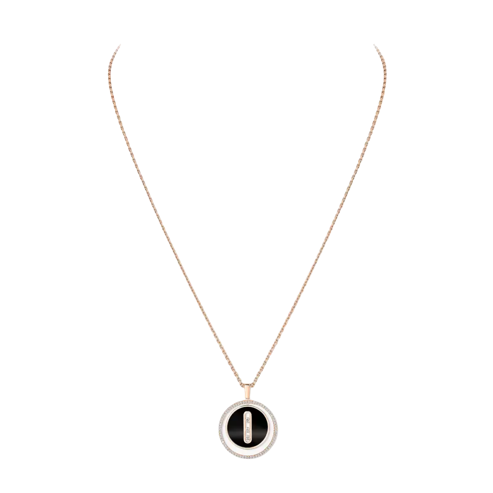 Collier Lucky Move onyx, moyen modèle