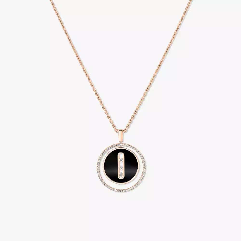 Collier Lucky Move onyx, moyen modèle