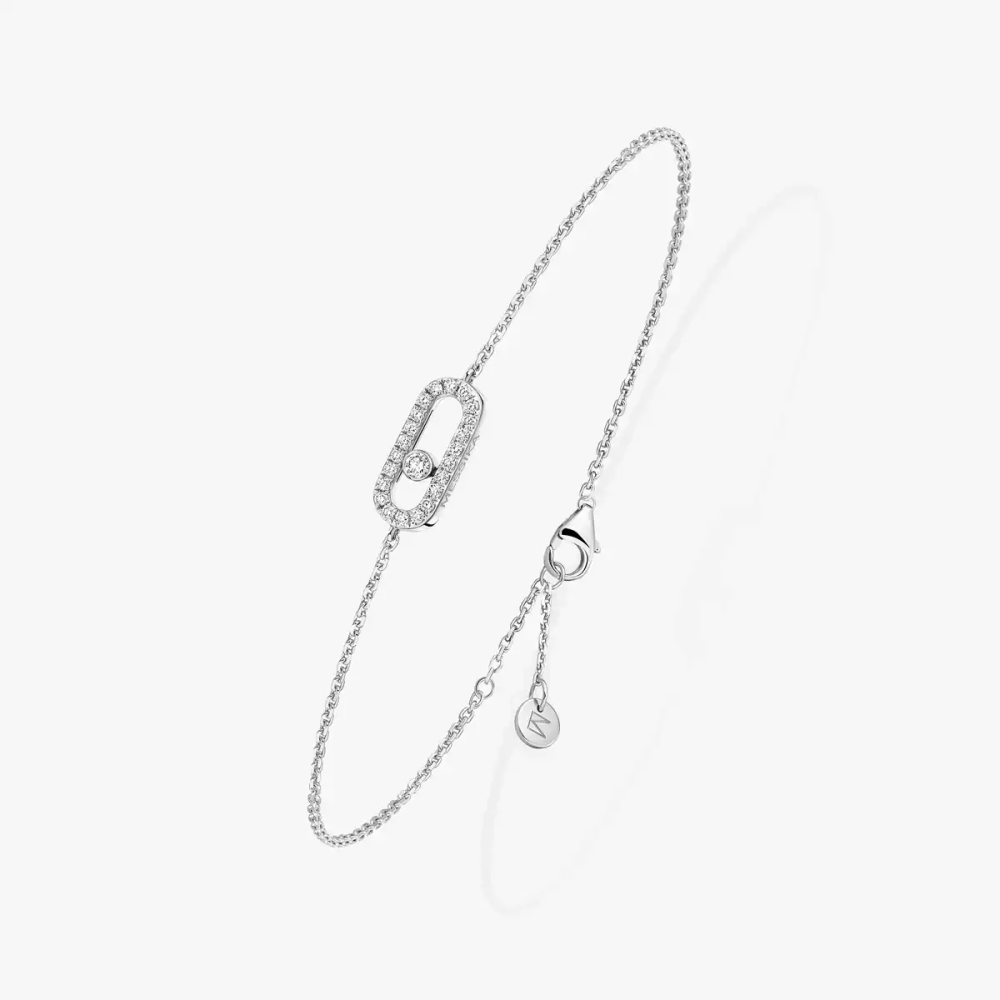 Bracelet Move Uno pavé, mini modèle - taille enfant - Bijouterie Aurea｜Morges