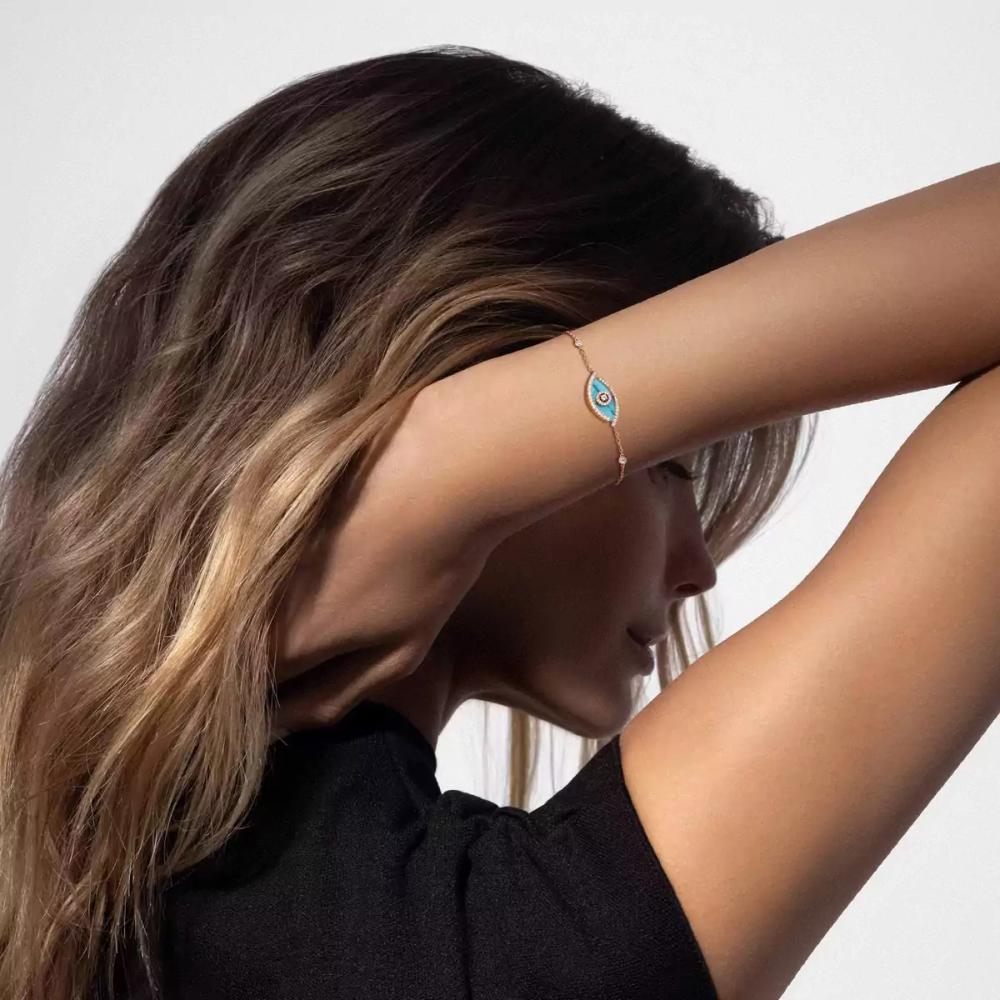 Bracelet Lucky Eye turquoise
