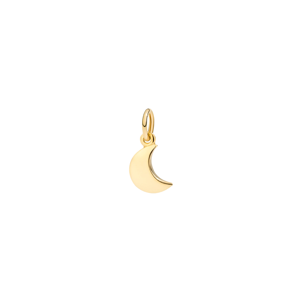 Pendentif Lune Or Jaune