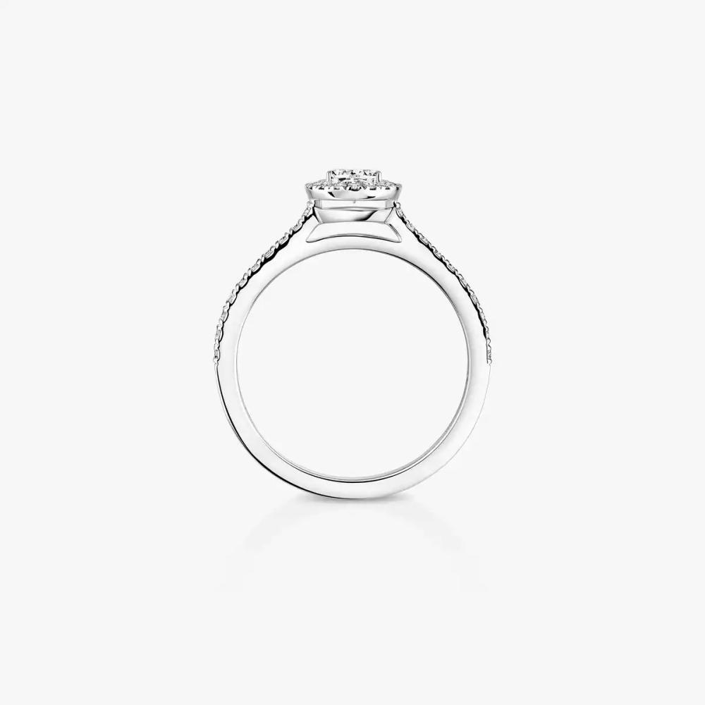 Bague solitaire Joy taille poire, petit modèle