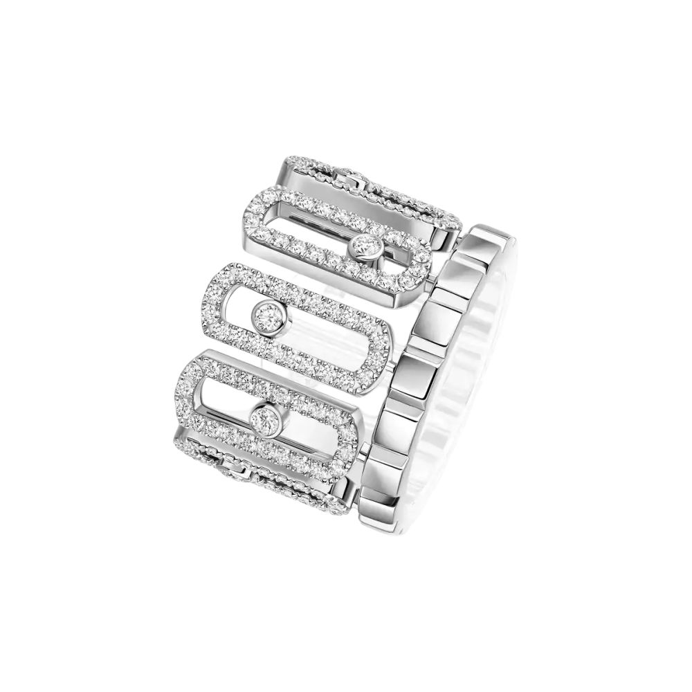 Bague pavée Move Iconica