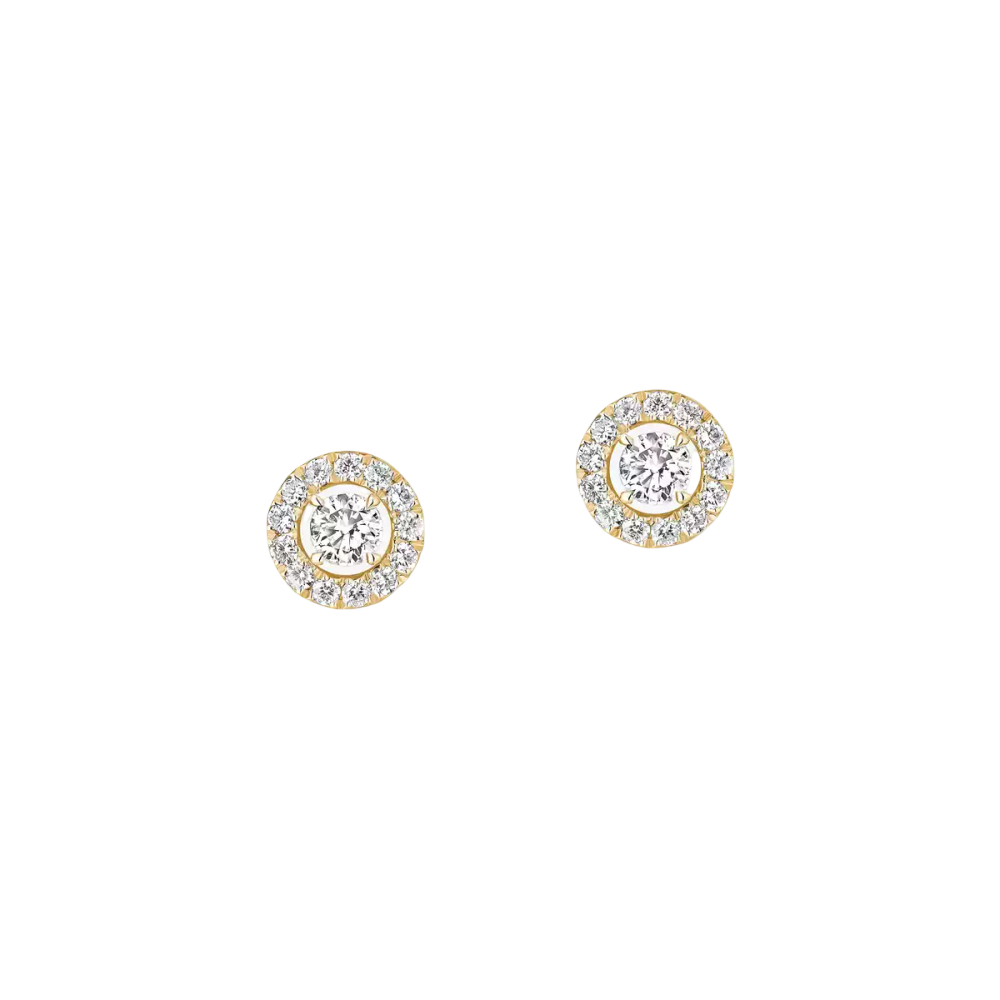 Boucles d'oreilles Joy taille brillant, mini modèle