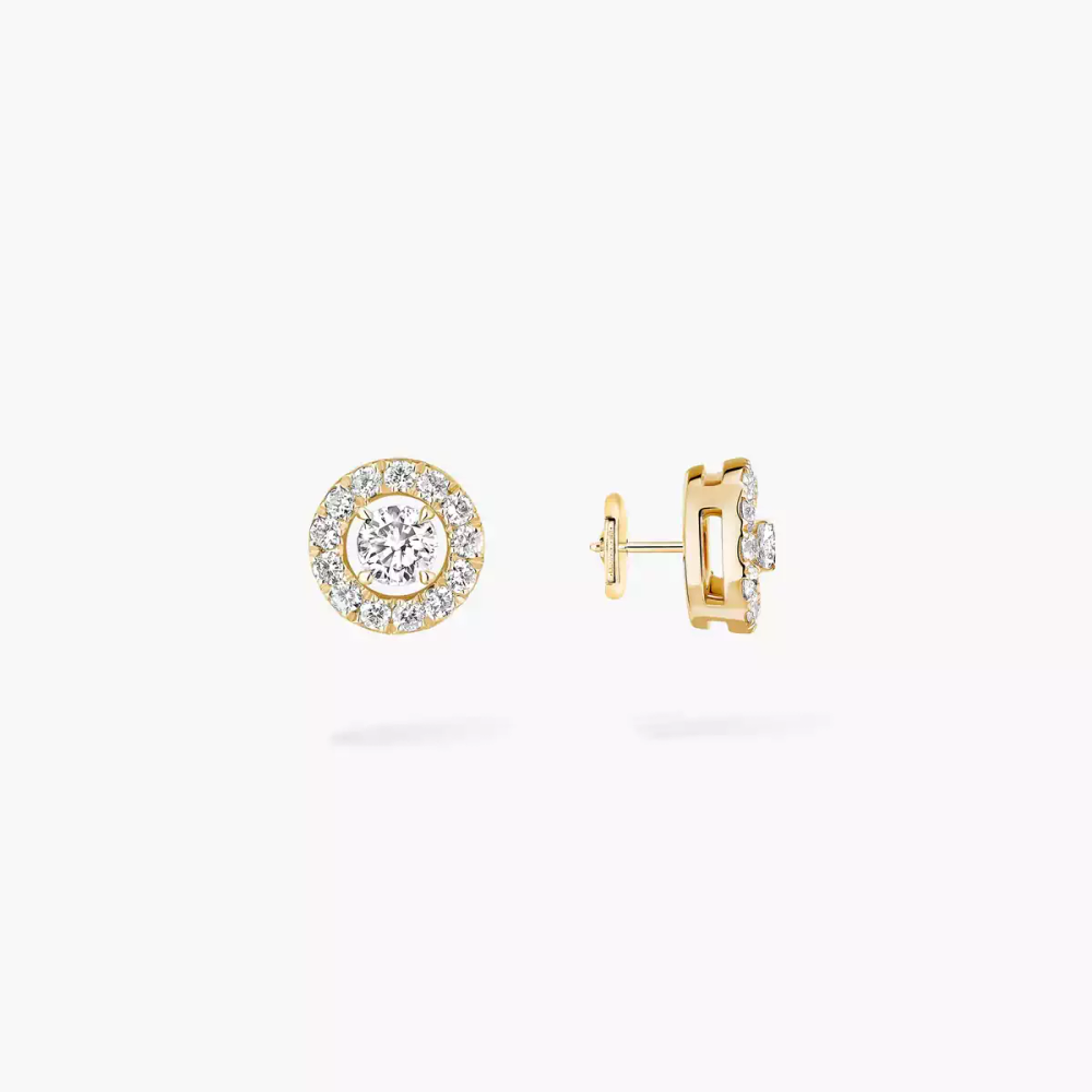 Boucles d'oreilles Joy taille brillant, mini modèle