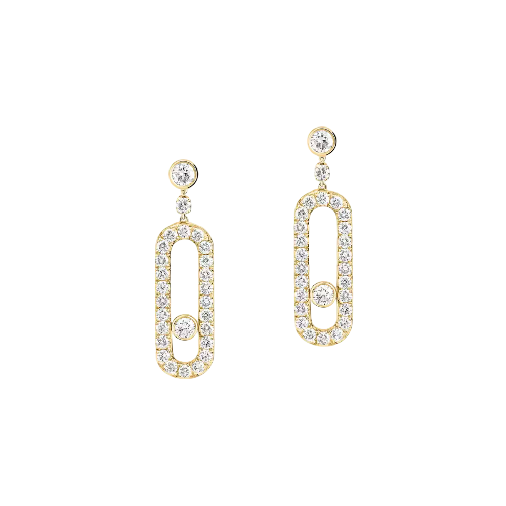 Boucles d'oreilles dormeuses Move Uno