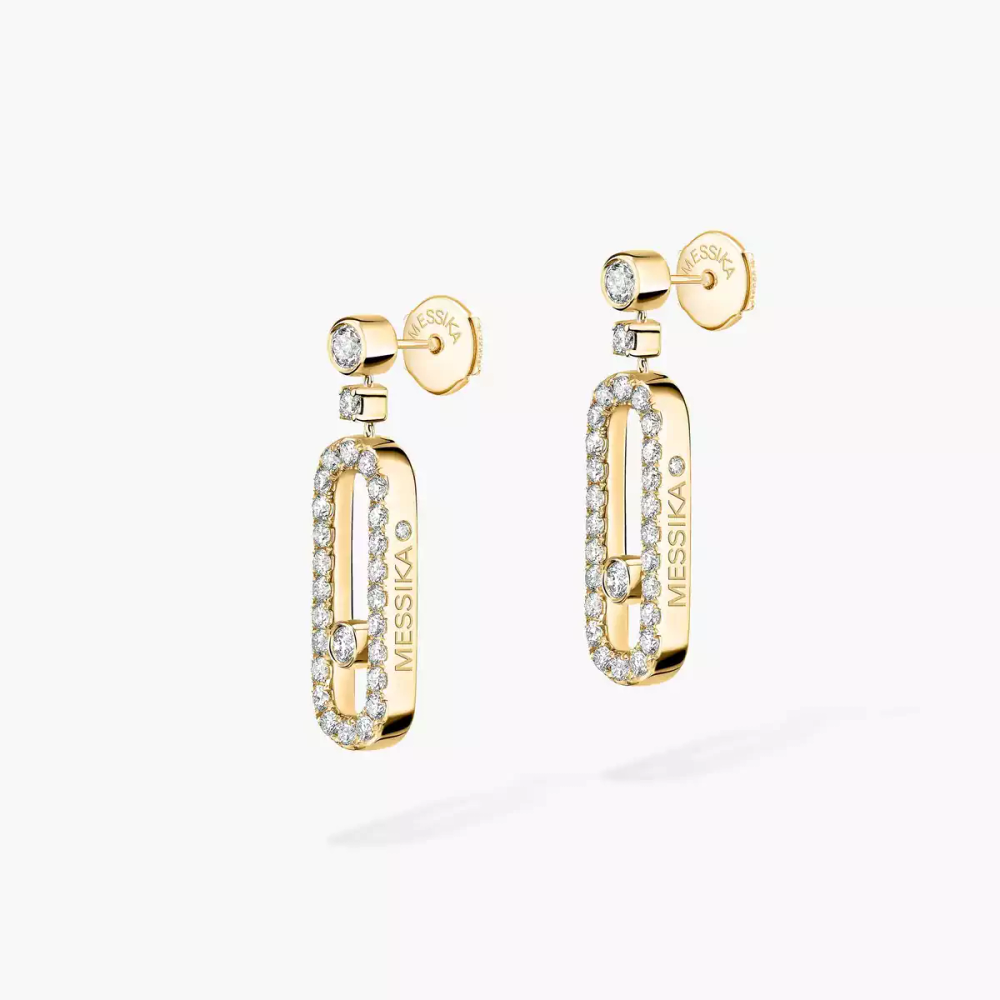 Boucles d'oreilles dormeuses Move Uno