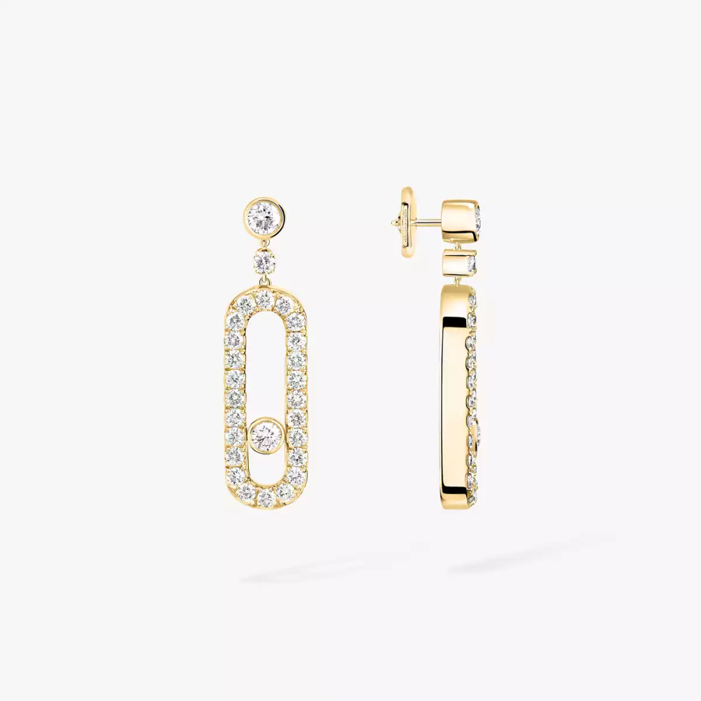 Boucles d'oreilles dormeuses Move Uno
